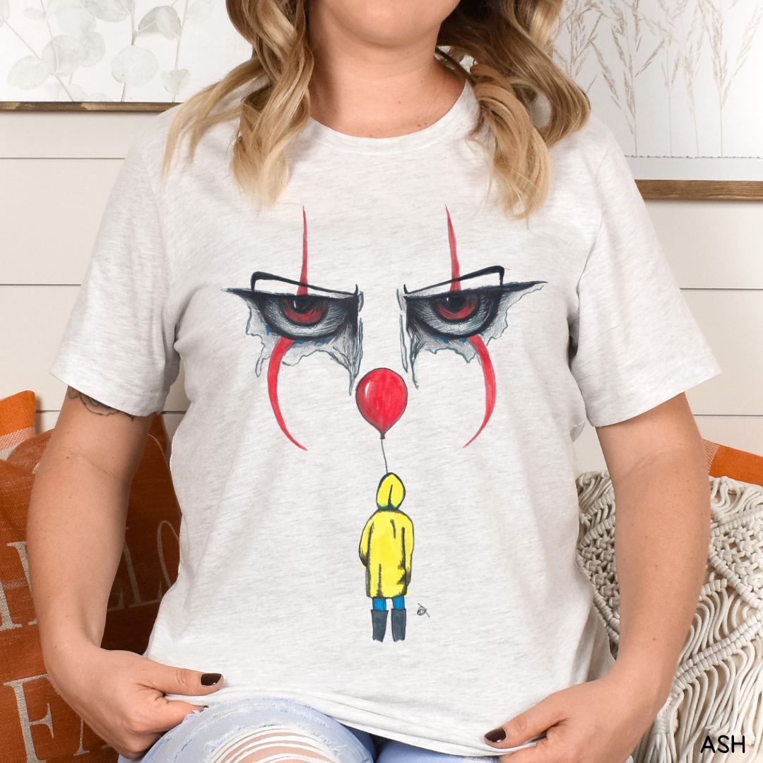 Halloween - Adult Tee - IT (Sketch by Erin Ocheltree)