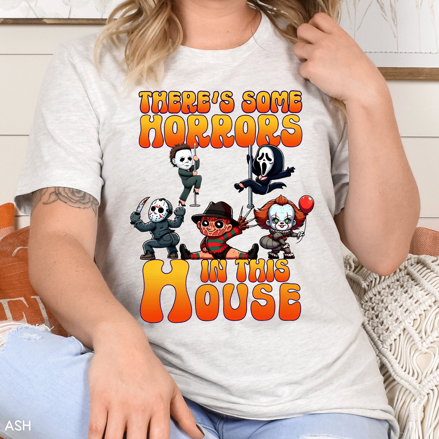 Halloween - There's Some Horrors Villains - Unisex Adult Tee