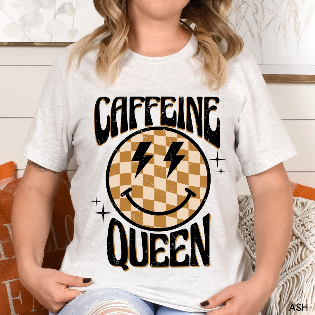 Caffeine Queen - Adult Unisex Tee