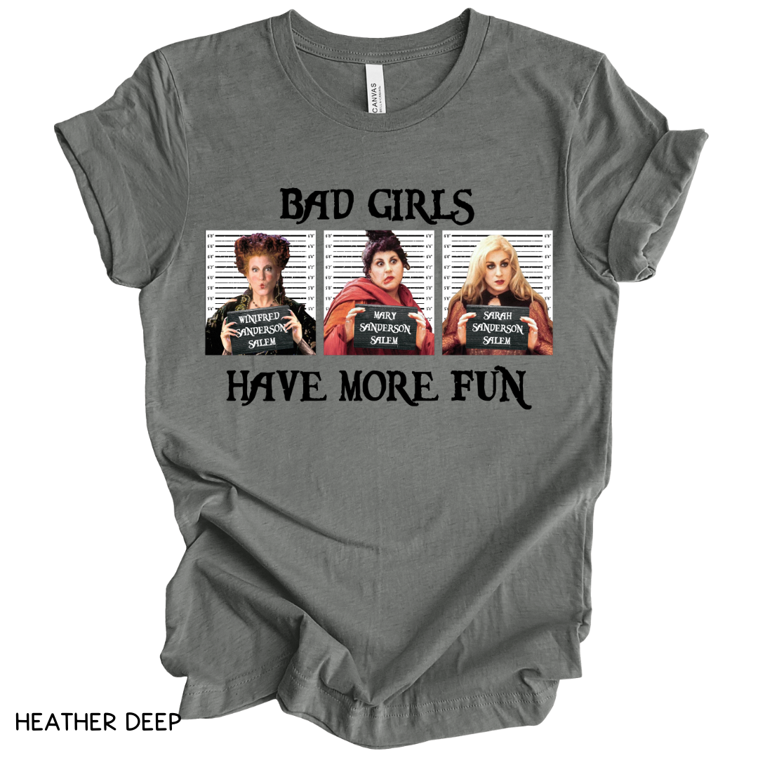 Halloween - Adult Tee - Bad Girls