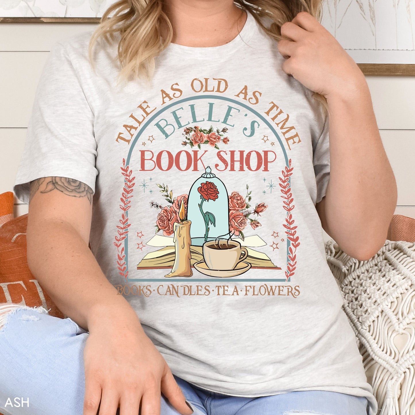 Beauty and the Beast - Tale As Old As Time - Unisex Adult Tee