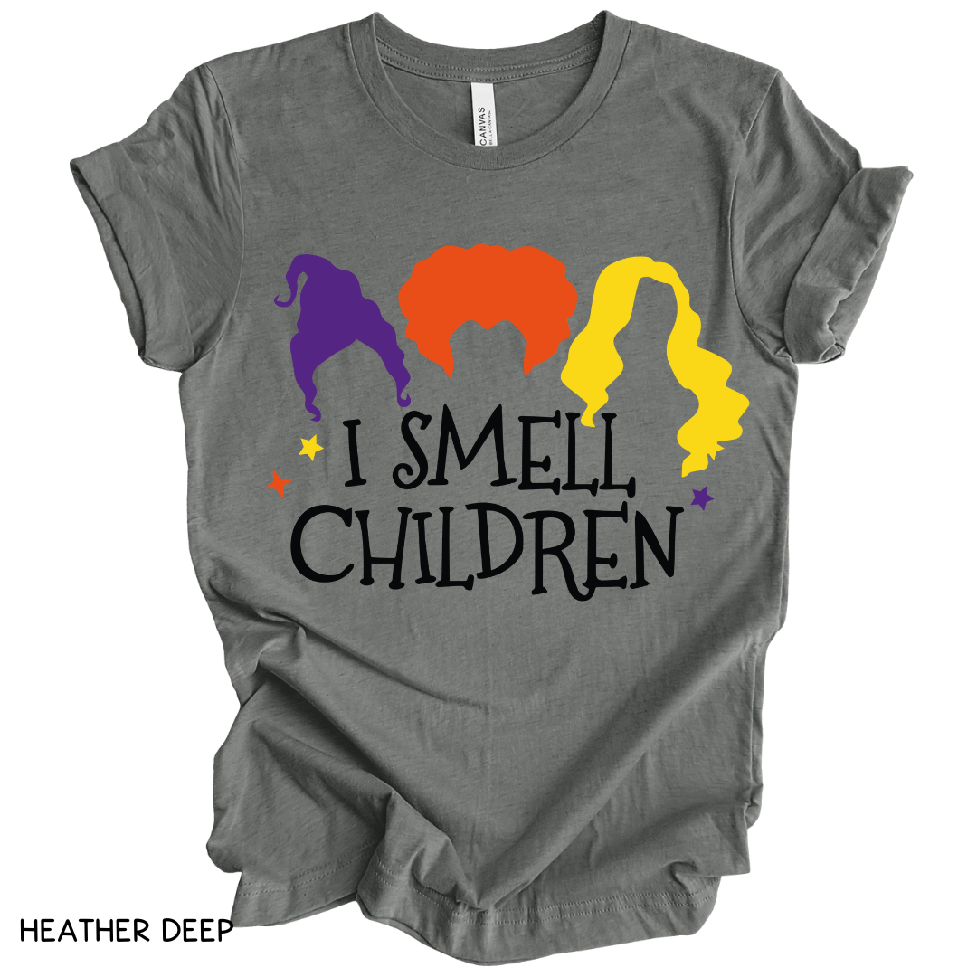 Halloween - Adult Tee - I Smell Children