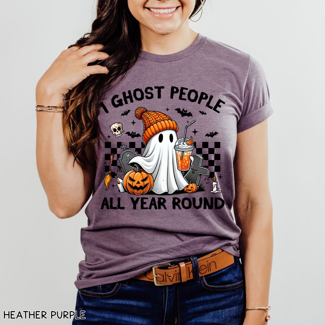 Halloween - I Ghost People - Unisex Adult Tee