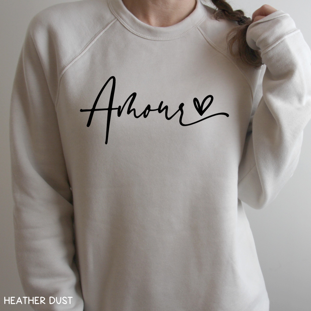 Valentines - Amour - Adult Unisex Sweatshirt
