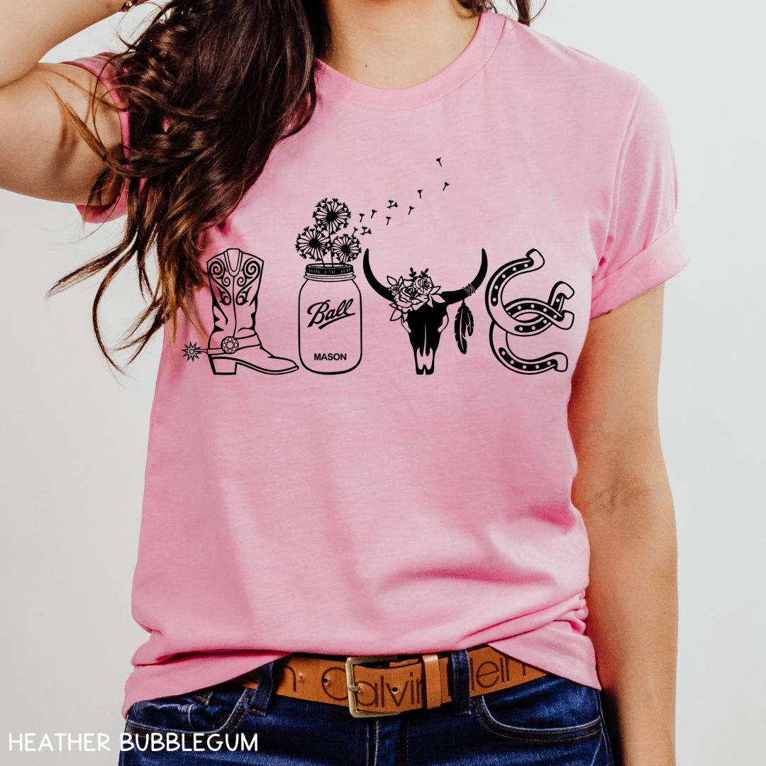 Country Love - Unisex Adult Tee