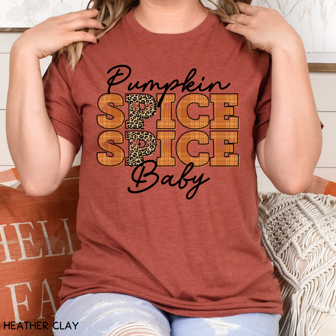 Fall - Adult Tee - Pumpkin Spice Spice Baby