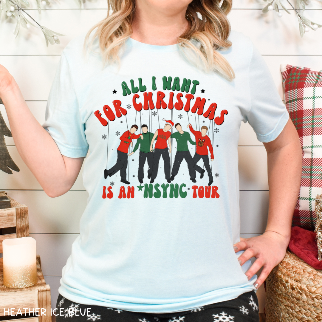 Christmas - NSync Tour - Unisex Adult Tee