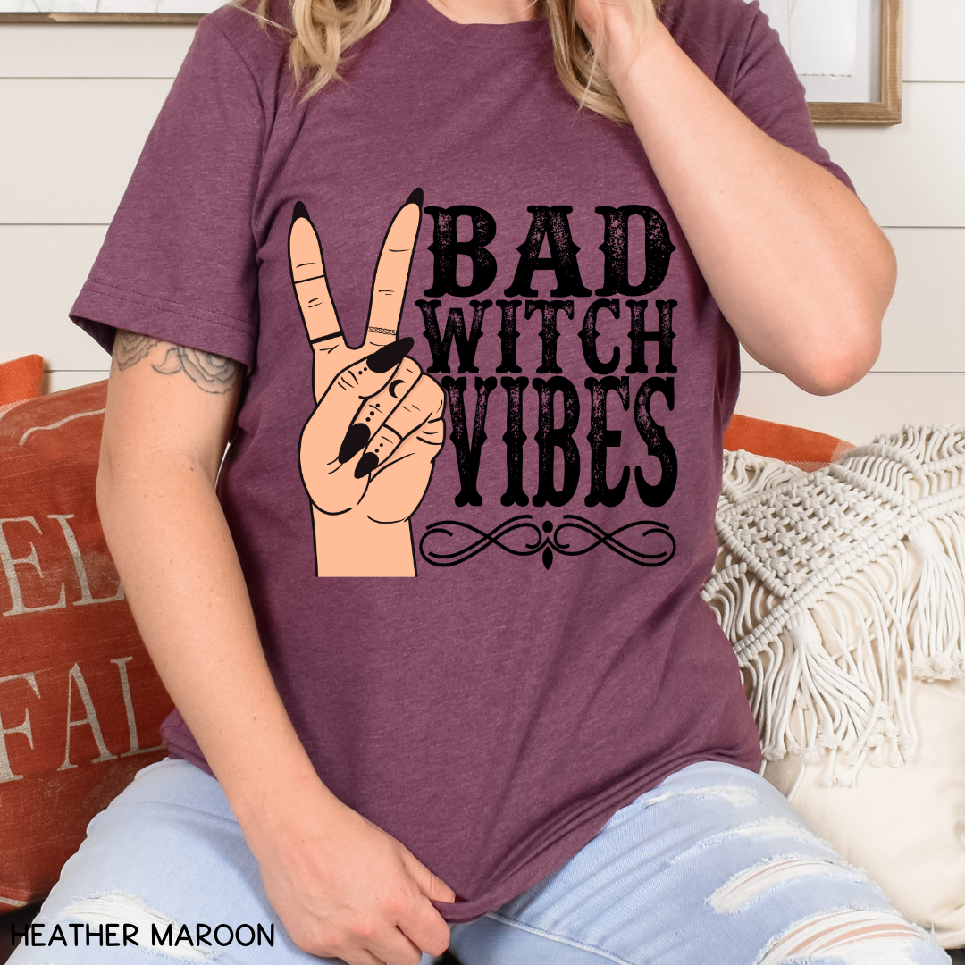 Halloween - Adult Tee - Bad Witch Vibes