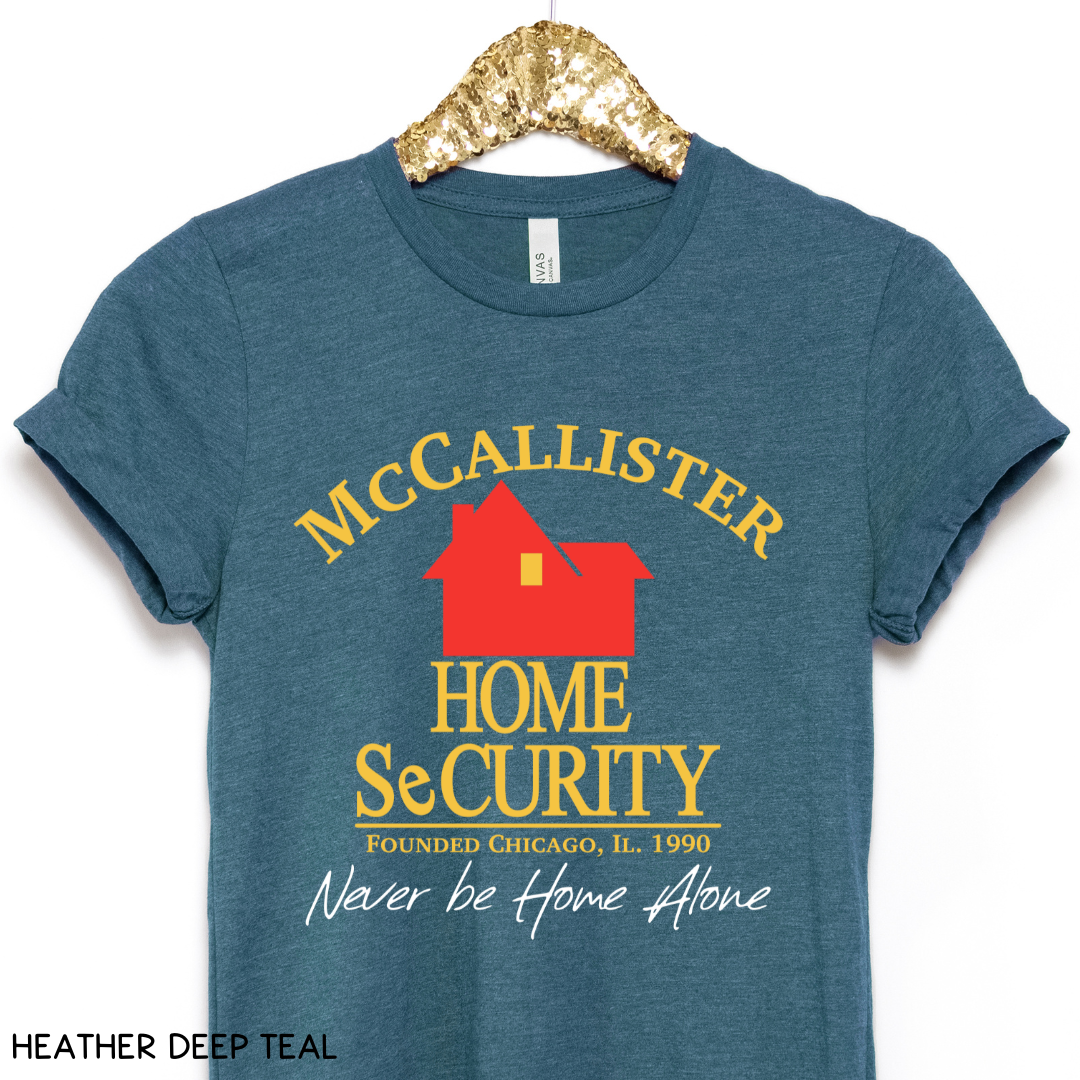 Christmas - McCallister Home Security - Unisex Adult Tee