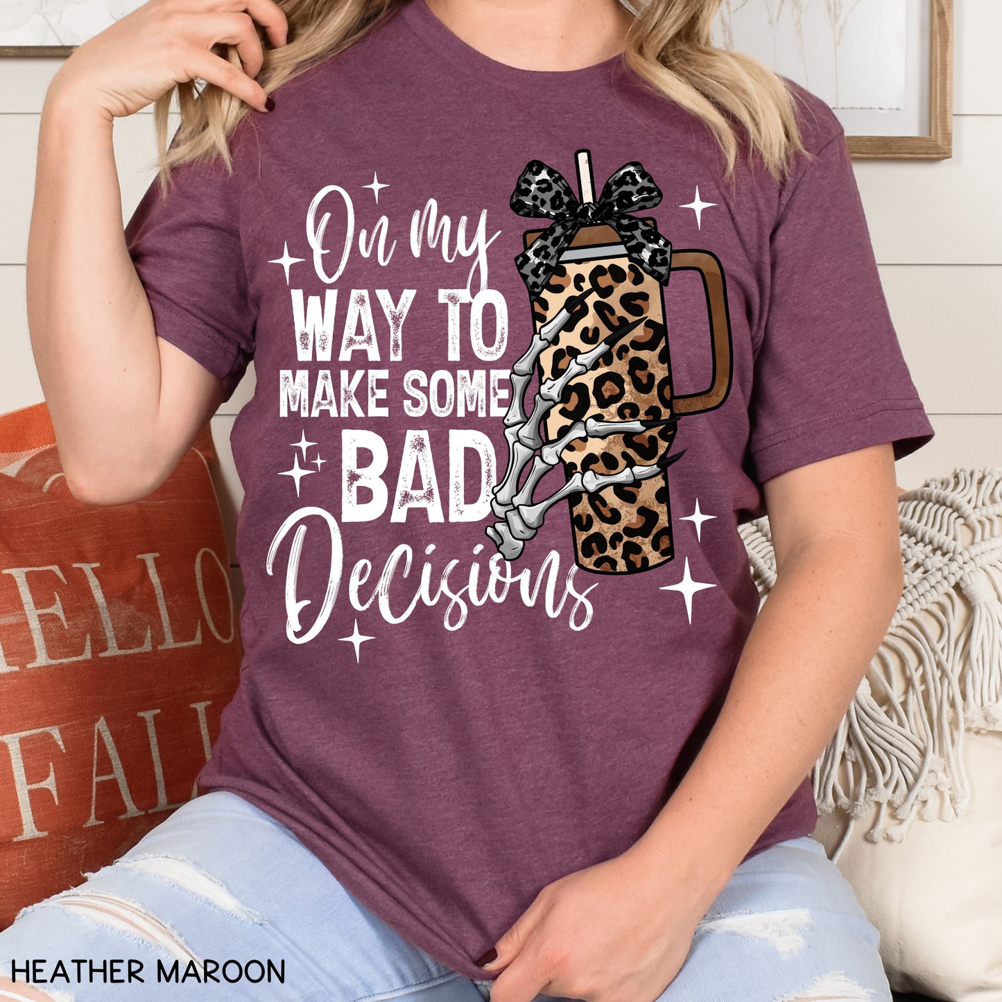 On My Way to Make Some Bad Decisions - Unisex Adult Tee