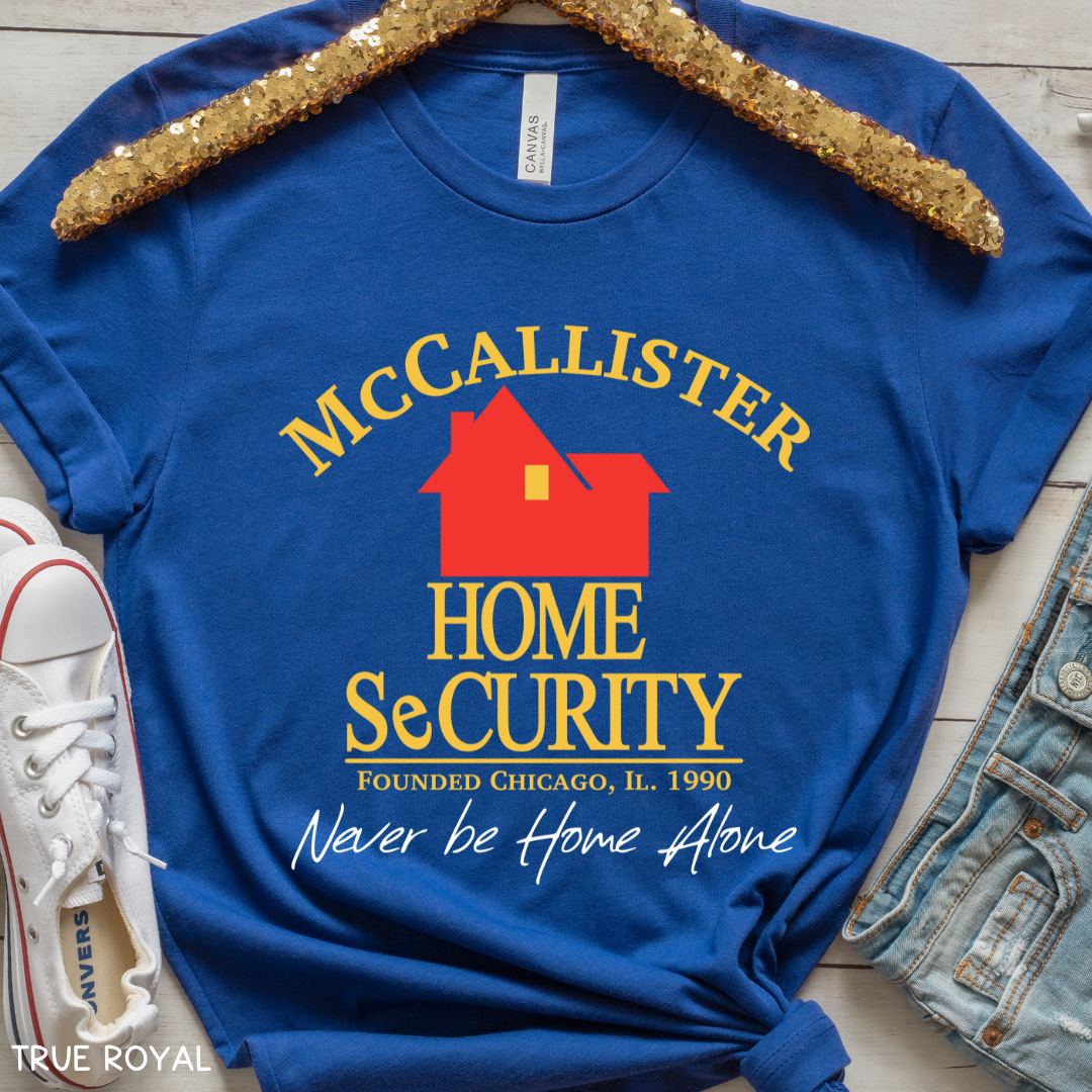 Christmas - McCallister Home Security - Unisex Adult Tee