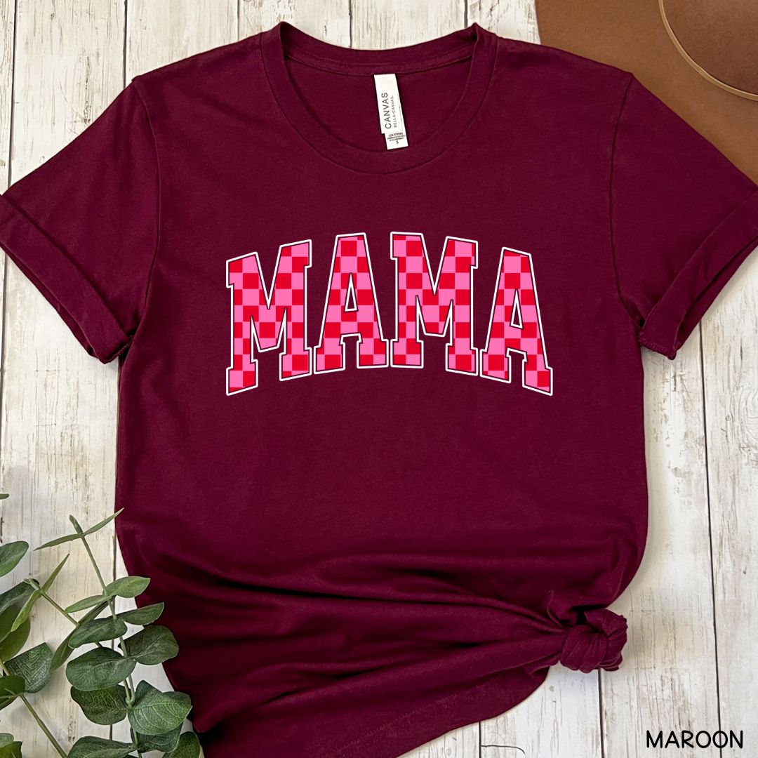 MAMA Checkers - Unisex Adult Tee