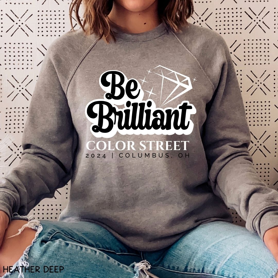 Be Brilliant 3 - Unisex Adult Crewneck Sweatshirt