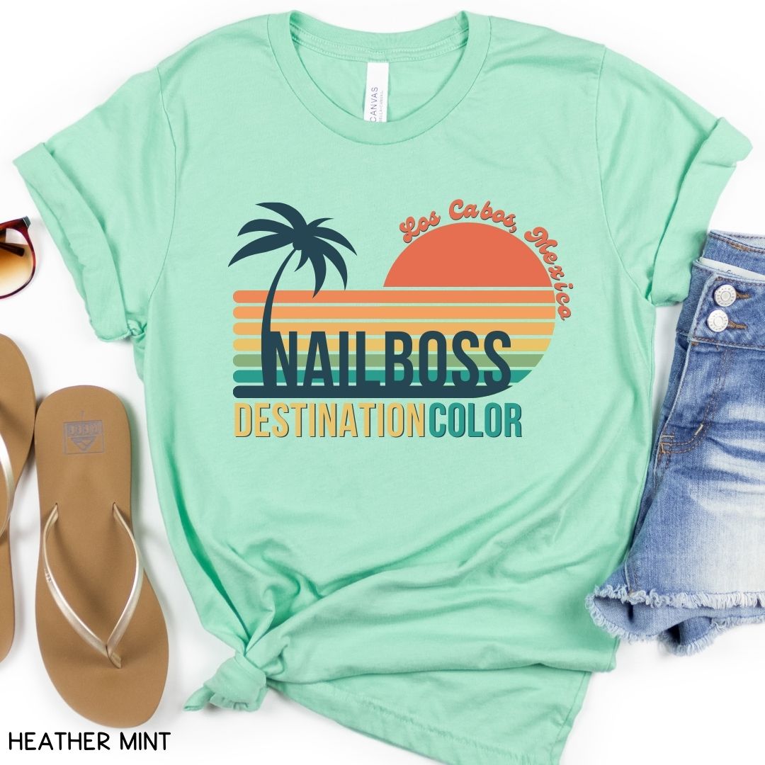 Cabo - Nailboss Sun - Unisex Adult Tee