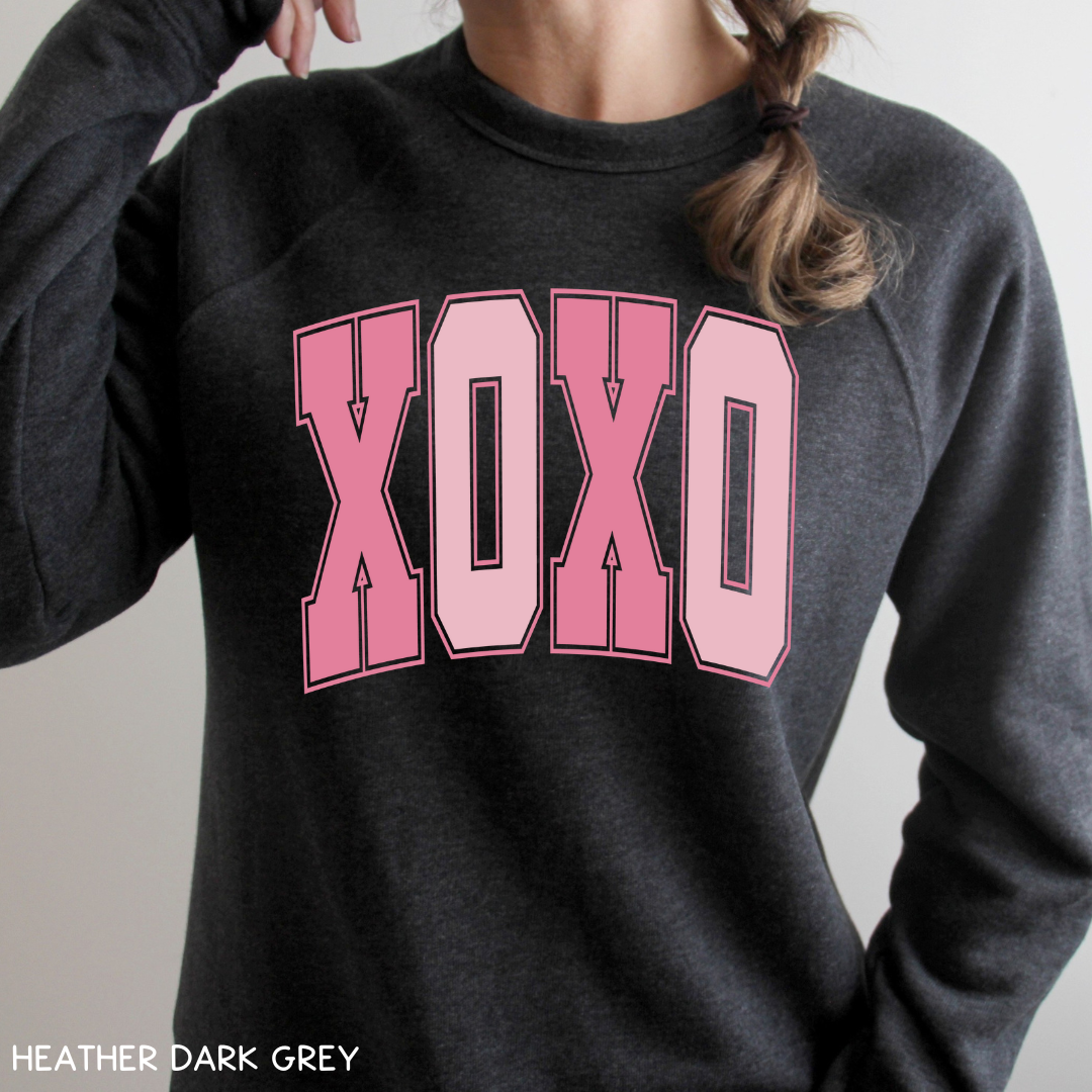 Valentines - XOXO - Adult Unisex Sweatshirt