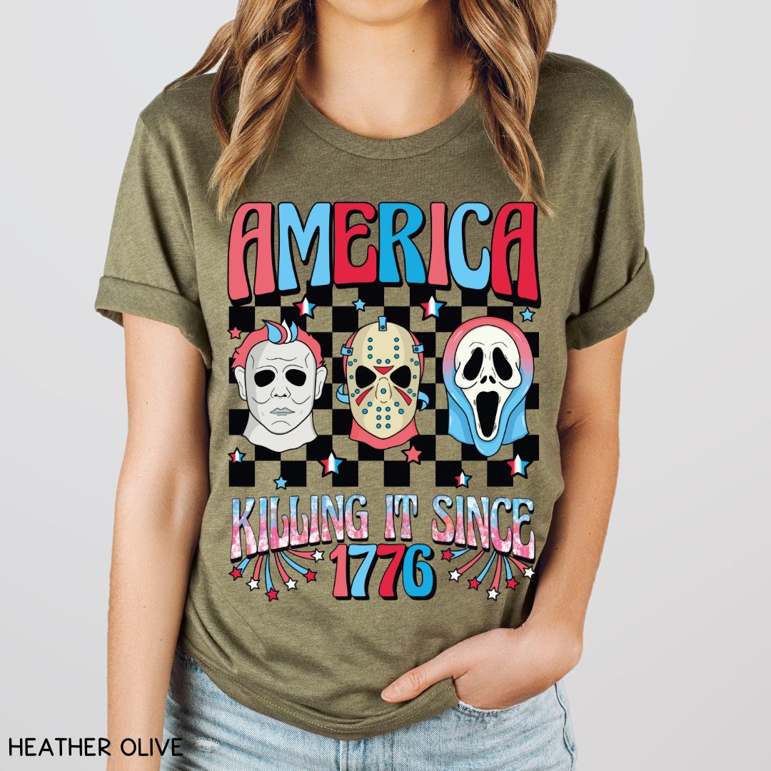 America - American Villains - Unisex Adult Tee