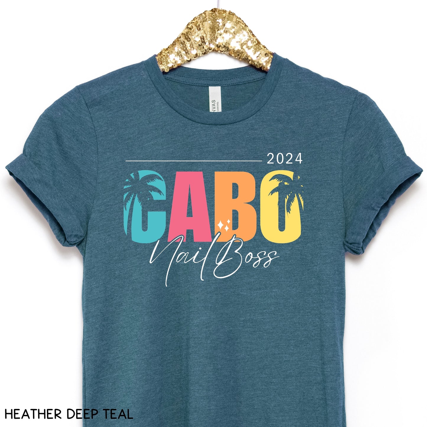 Cabo - Sparkle NailBoss - Unisex Adult Tee