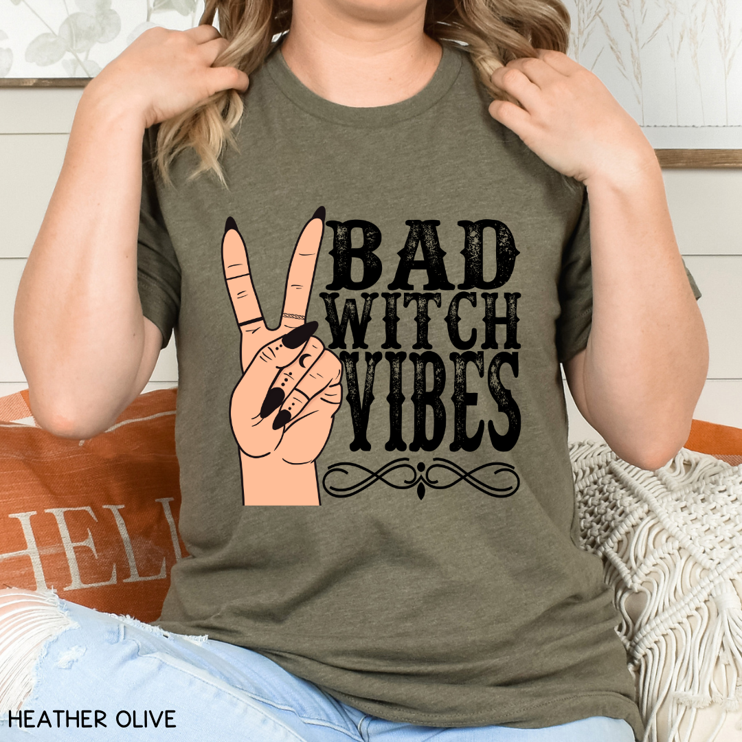 Halloween - Adult Tee - Bad Witch Vibes