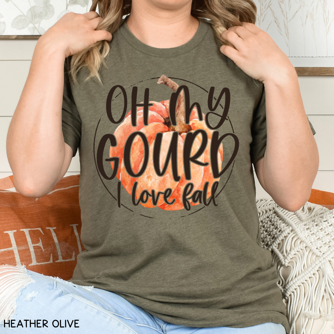 Fall - Adult Tee - Oh My Gourd