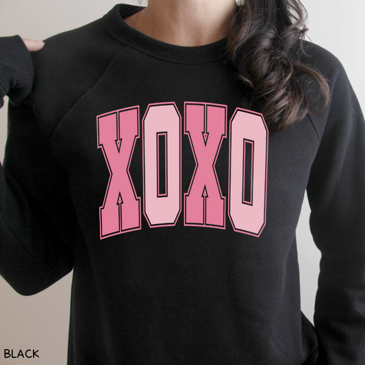 Valentines - XOXO - Adult Unisex Sweatshirt