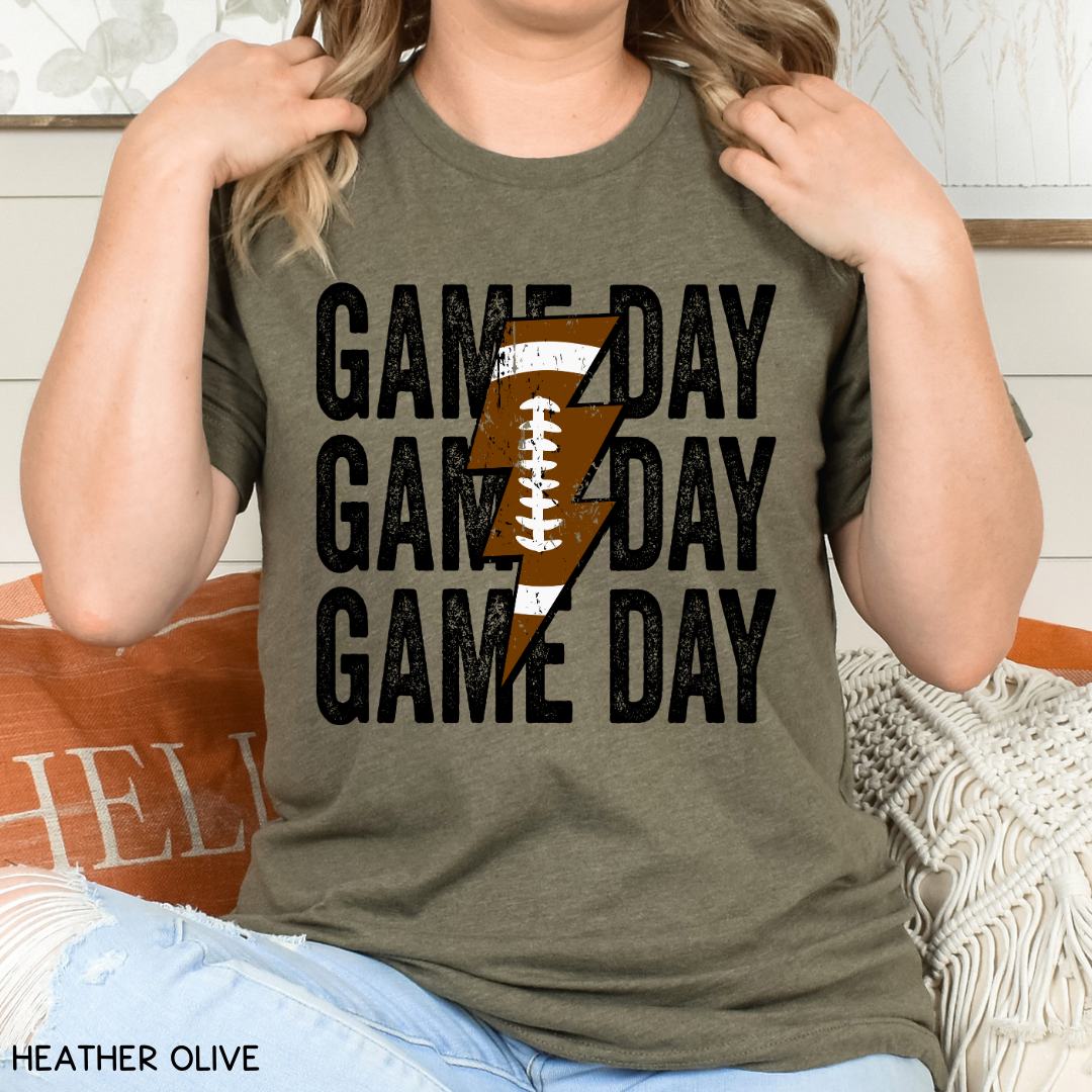 Sports - Adult Tee - Game Day Football