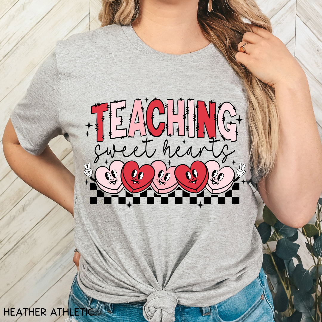 Valentines - Teaching Sweethearts - Unisex Adult Tee