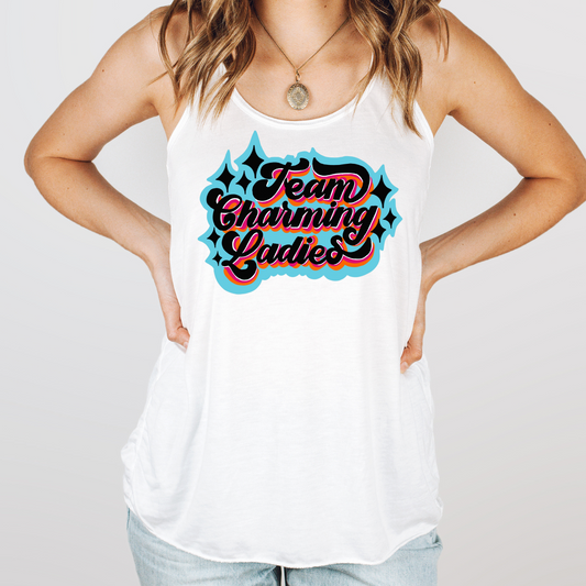 Team Charming Ladies - Women's Flowy Tank