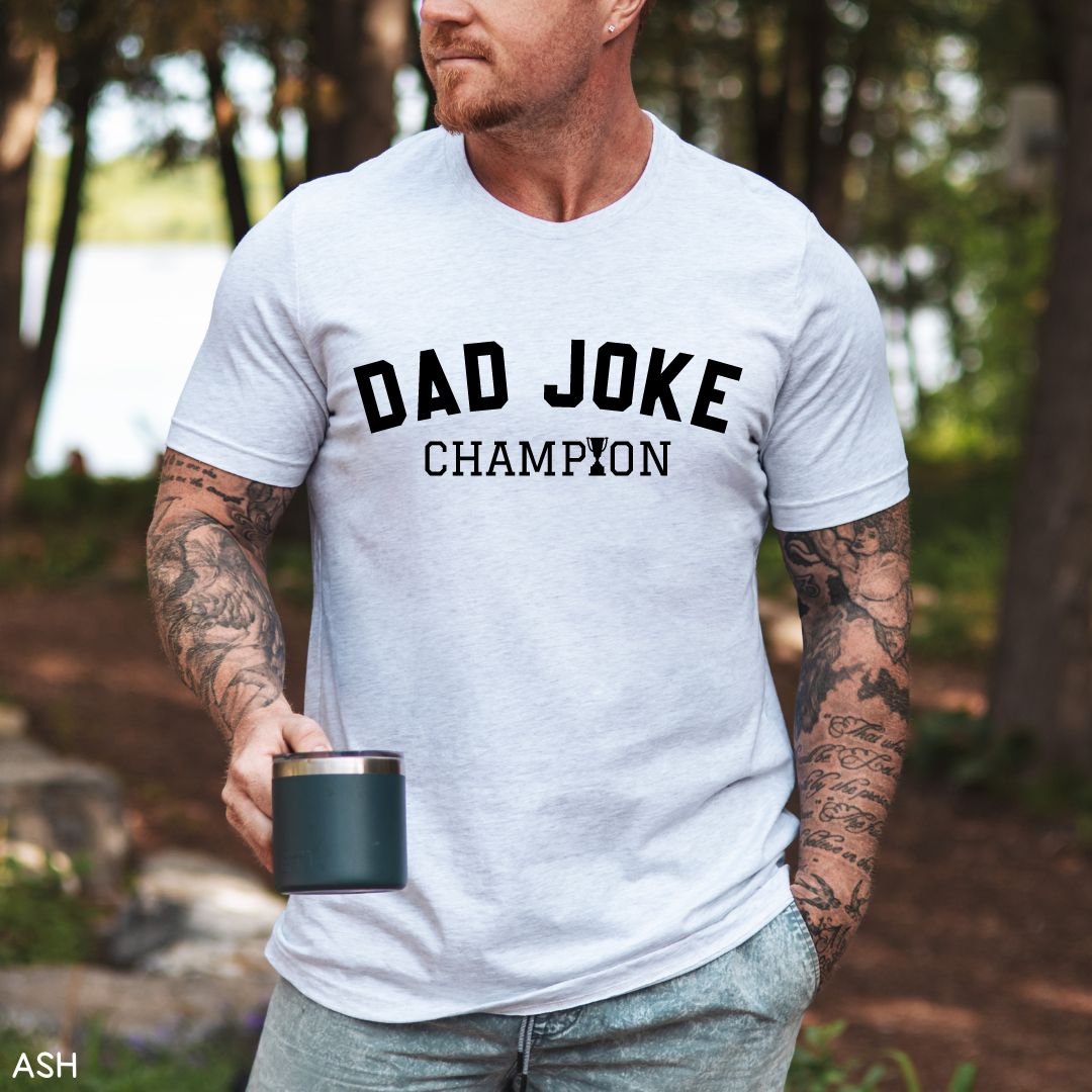 Dad Joke Champion - Unisex Adult Tee