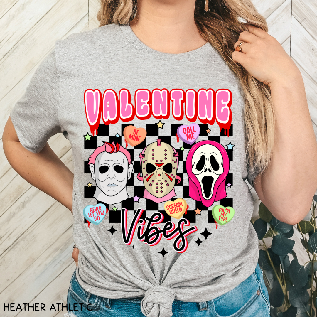 Valentines - Villain Valentines Vibes - Unisex Adult Tee