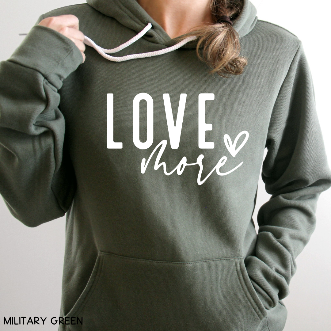 Valentines - Love More- Adult Unisex Sweatshirt