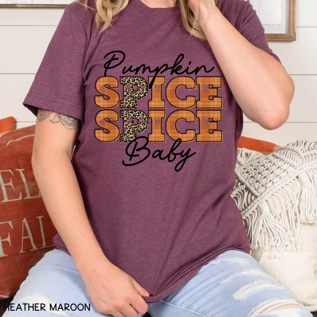 Fall - Adult Tee - Pumpkin Spice Spice Baby