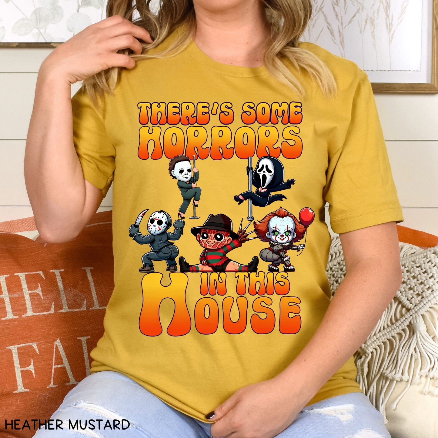 Halloween - There's Some Horrors Villains - Unisex Adult Tee