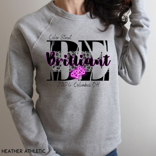 Be Brilliant 8 - Unisex Adult Crewneck Sweatshirt