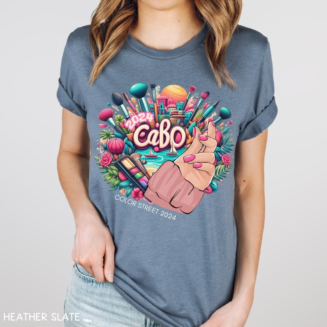 Cabo - Floral - Unisex Adult Tee