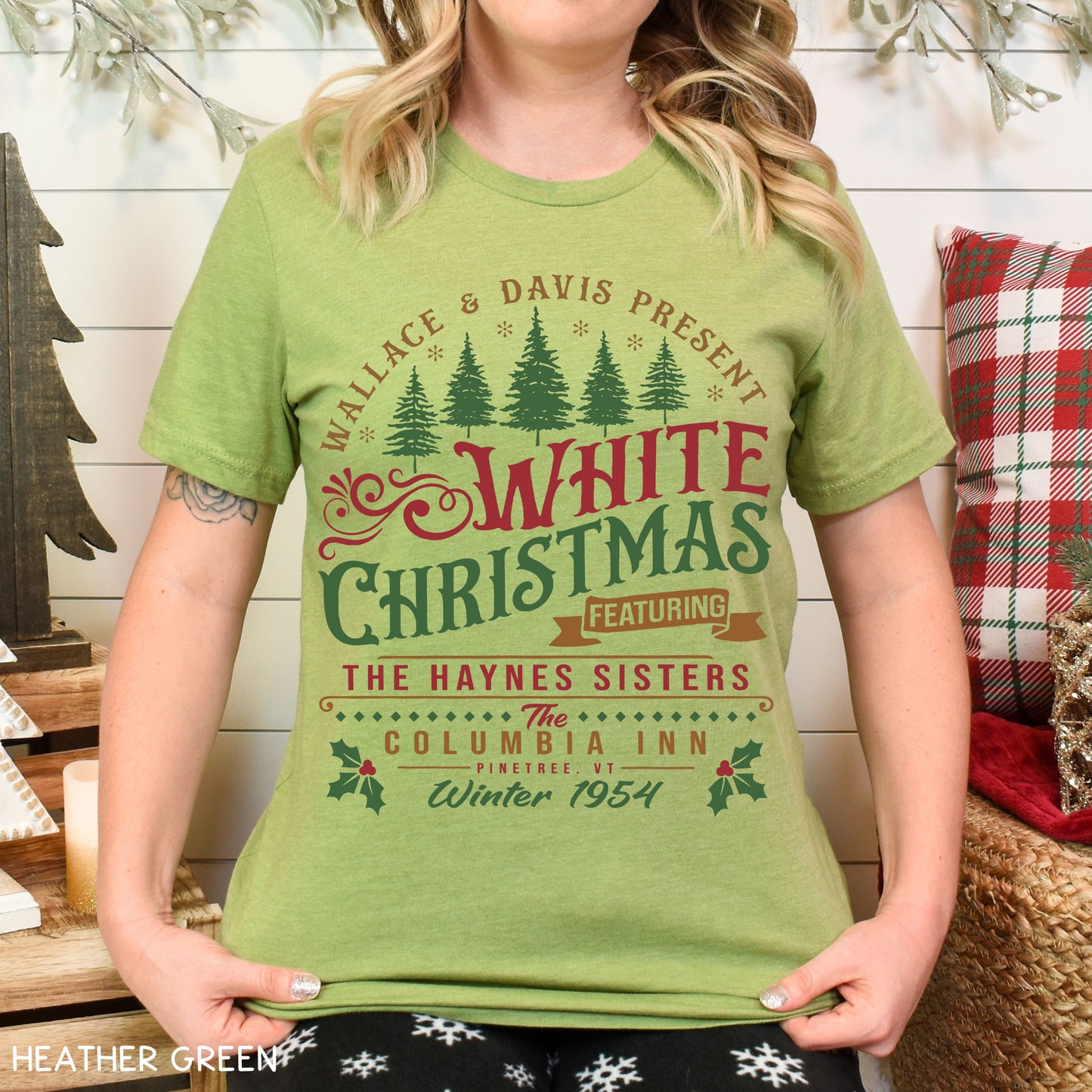 Christmas - Wallace & Davis White Christmas - Unisex Adult Tee