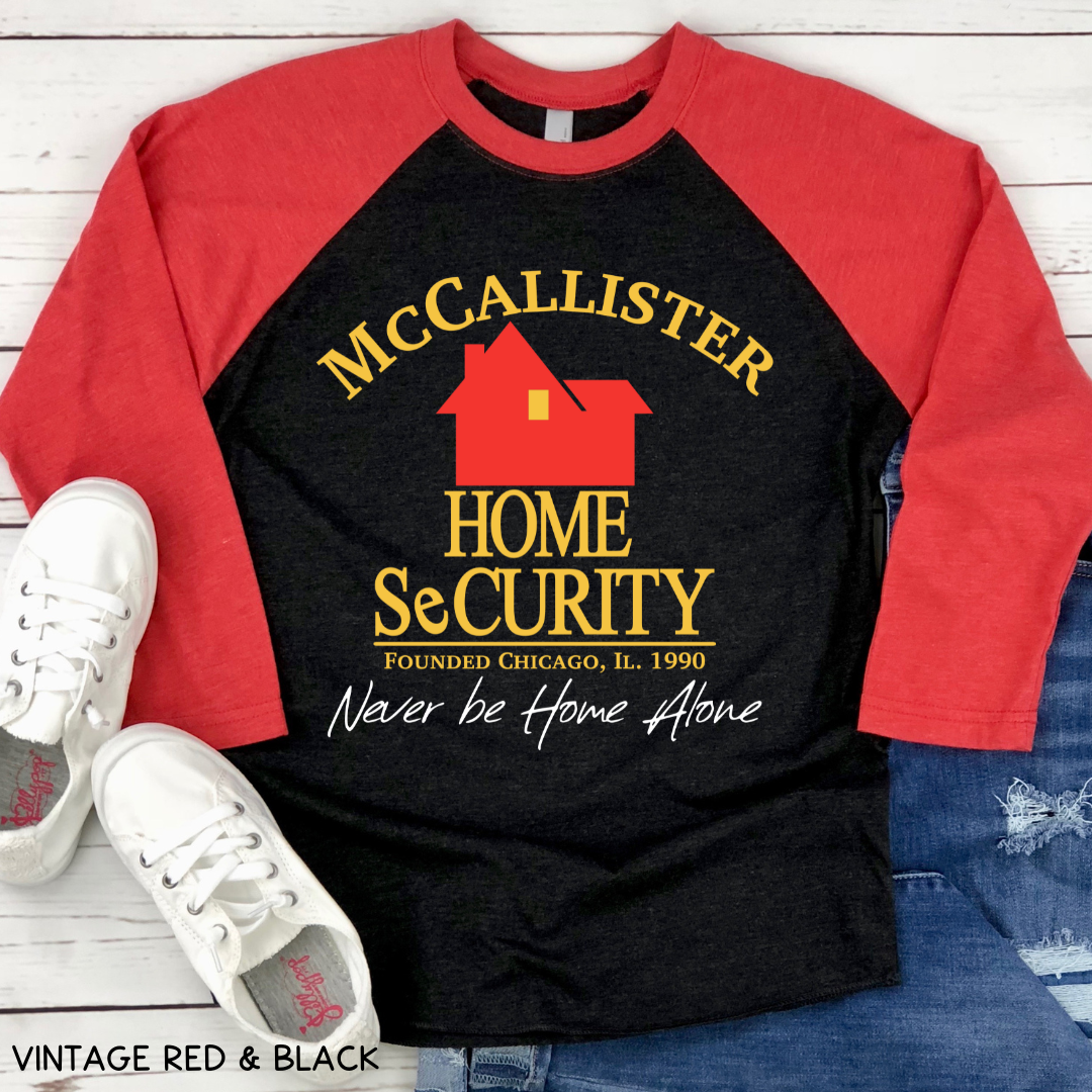 Christmas - McCallister Home Security - Unisex Adult Tee