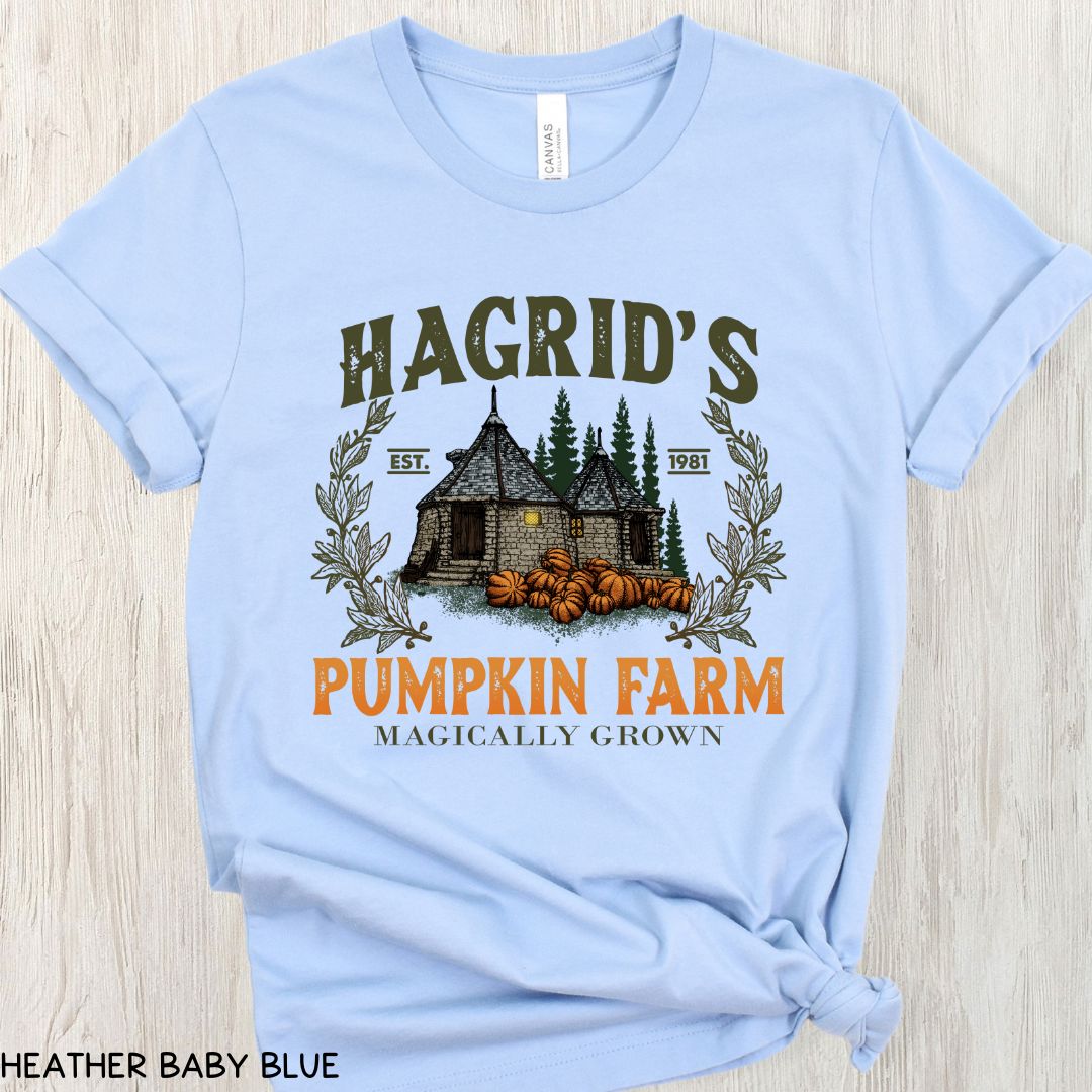 Fall - Hagrid's Pumpkin Farm - Unisex Adult Tee