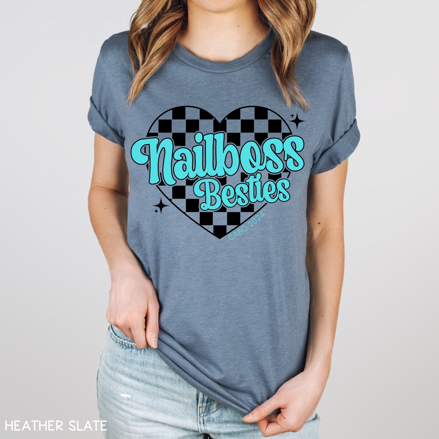 Cabo - NailBoss Besties - Unisex Adult Tee