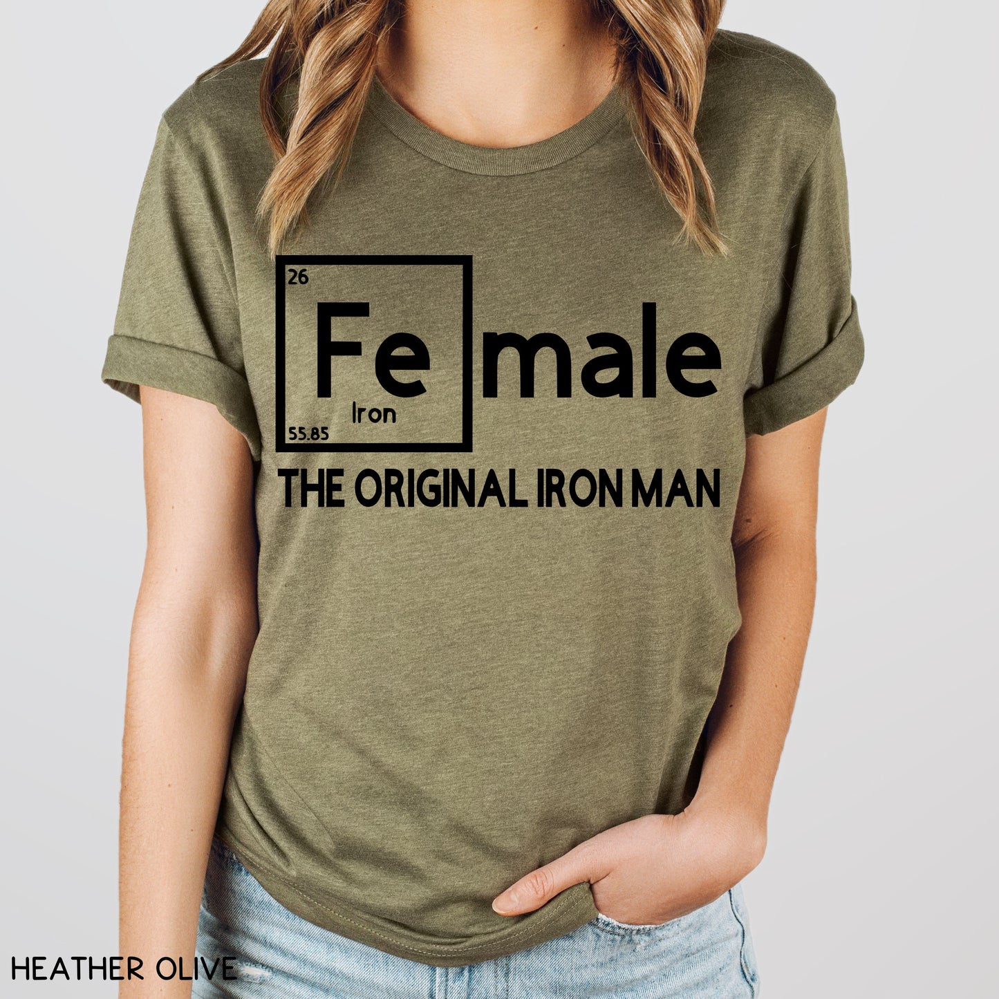 Female the Original Ironman - Unisex Adult Tee