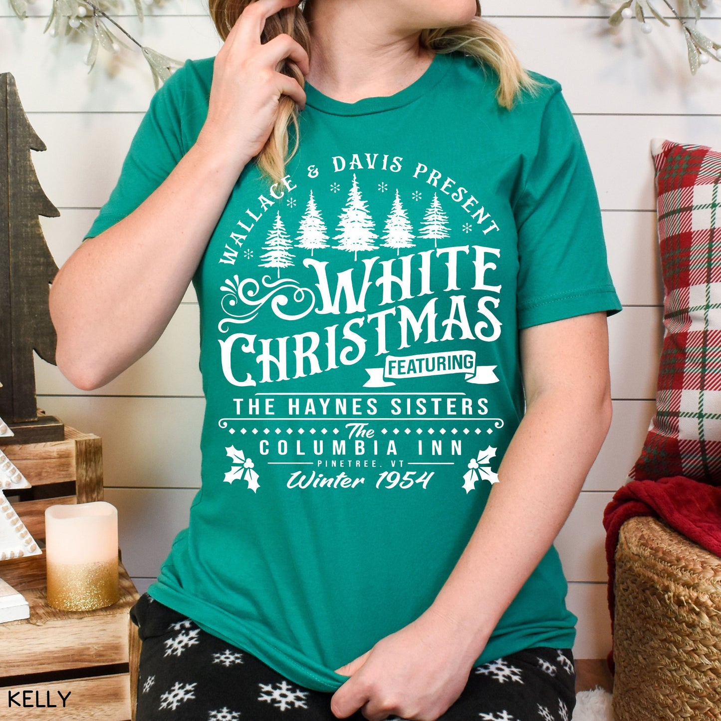 Christmas - Wallace & Davis White Christmas - Unisex Adult Tee