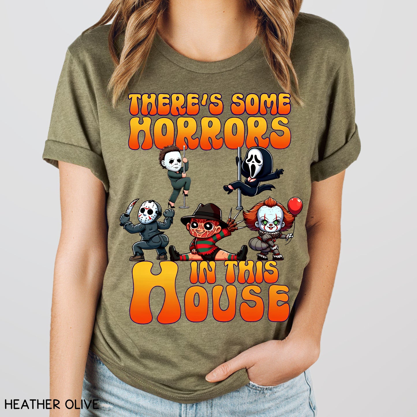 Halloween - There's Some Horrors Villains - Unisex Adult Tee