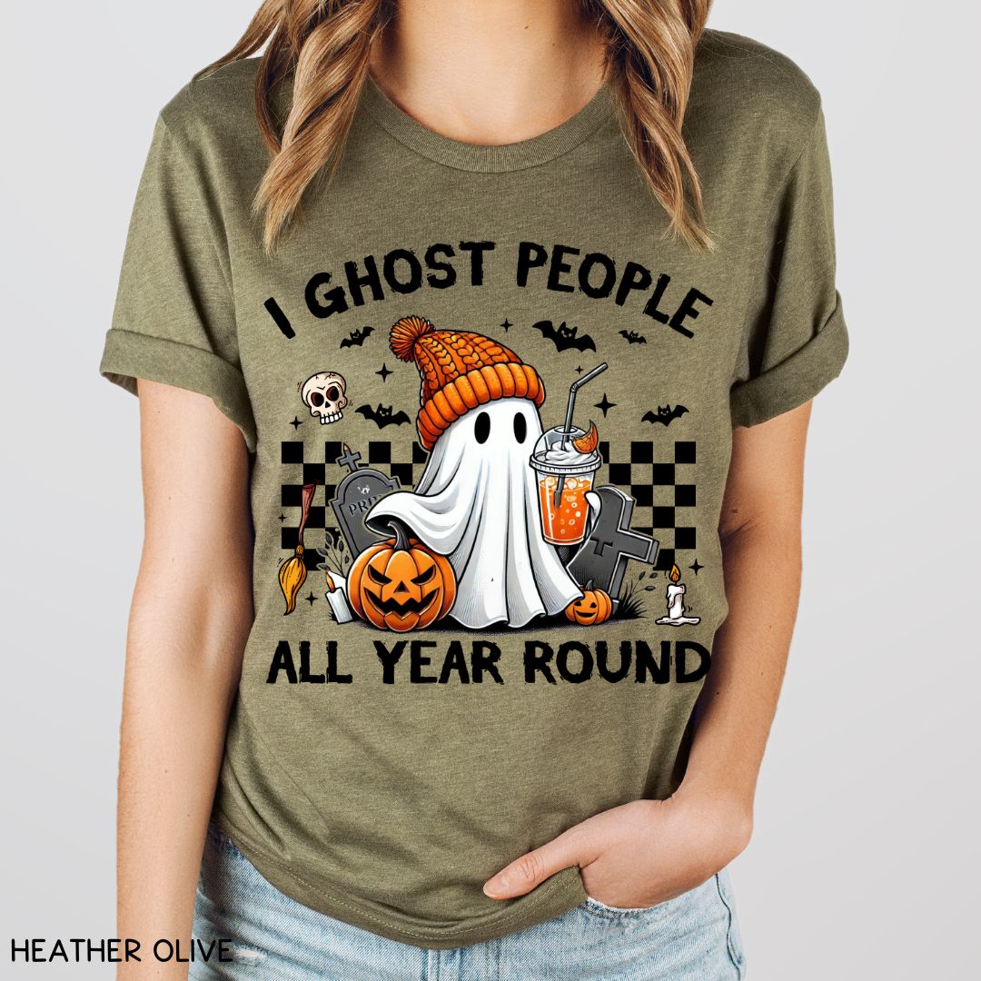 Halloween - I Ghost People - Unisex Adult Tee