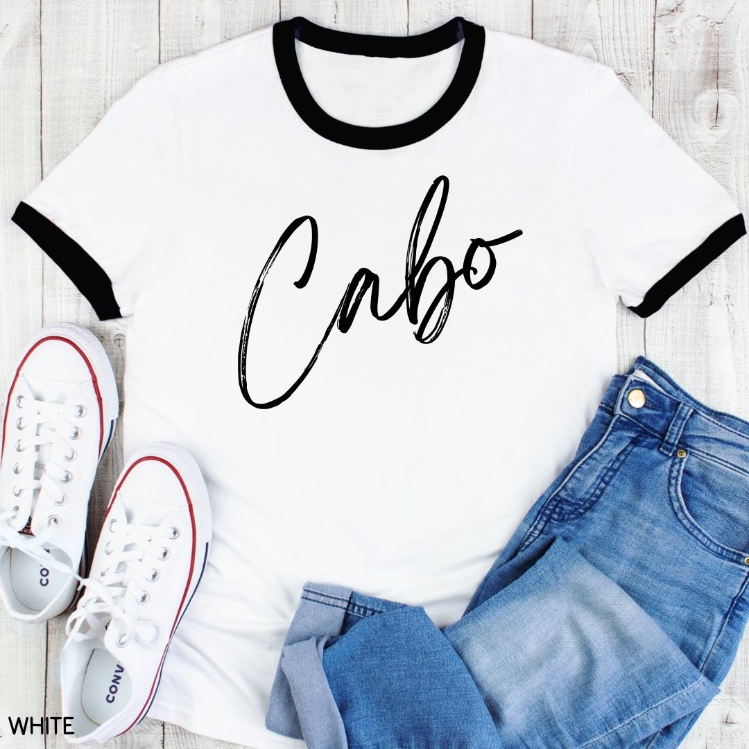 Cabo - Script - Unisex Adult Ringer