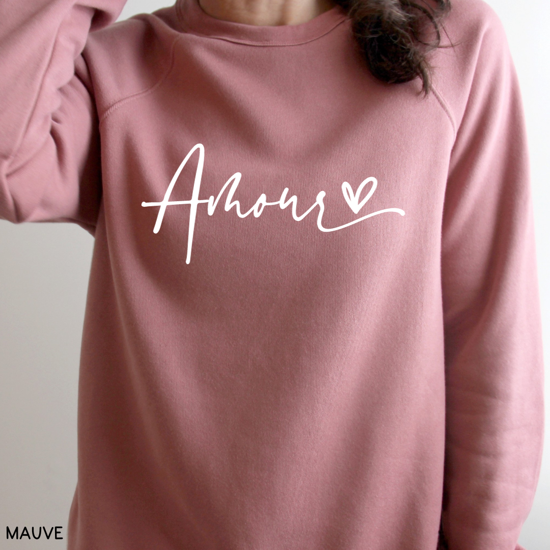 Valentines - Amour - Adult Unisex Sweatshirt