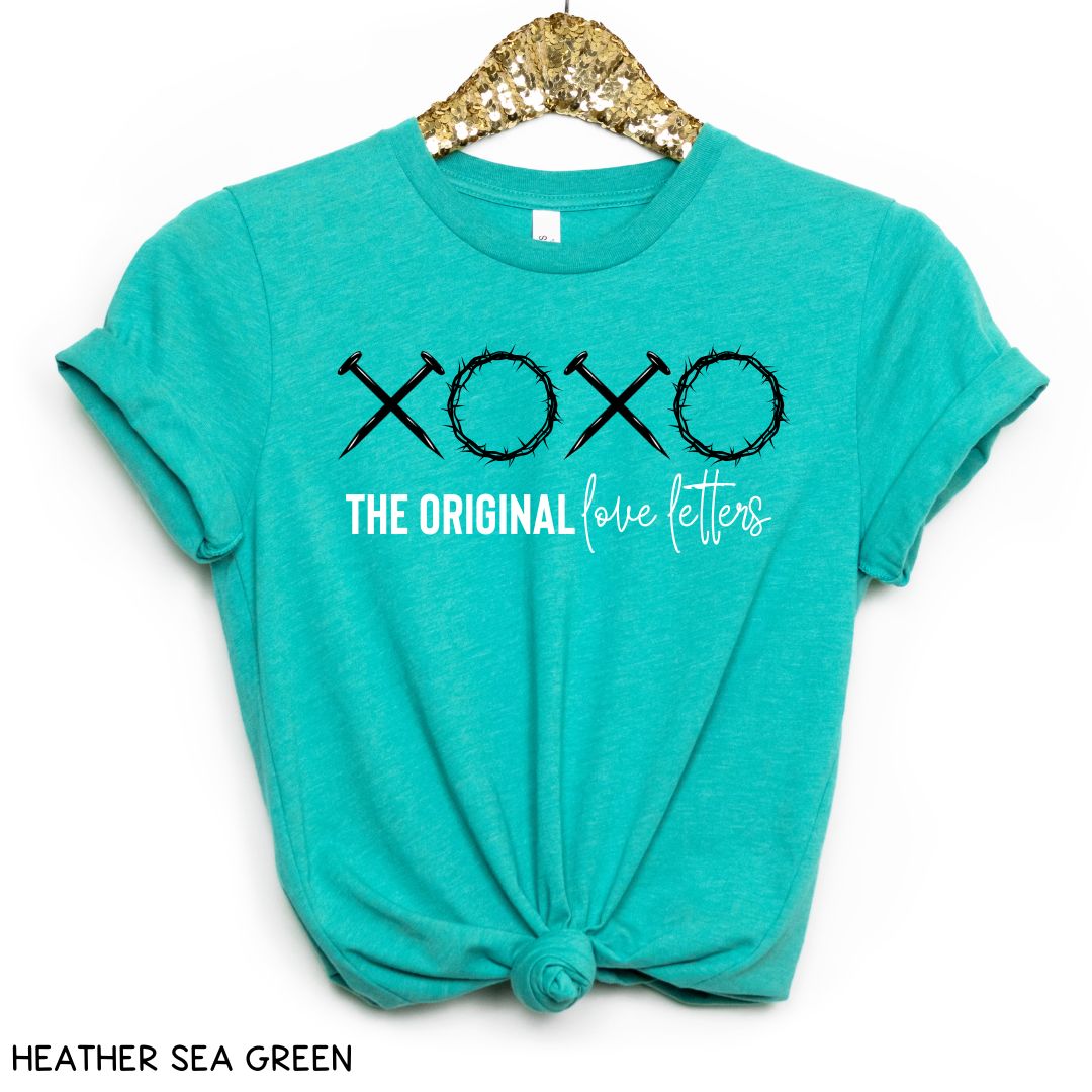 Valentine's - XOXO Love Letters - Unisex Adult Tee