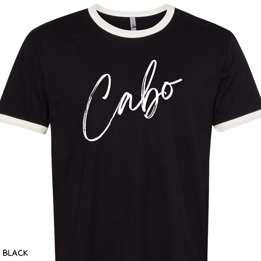 Cabo - Script - Unisex Adult Ringer