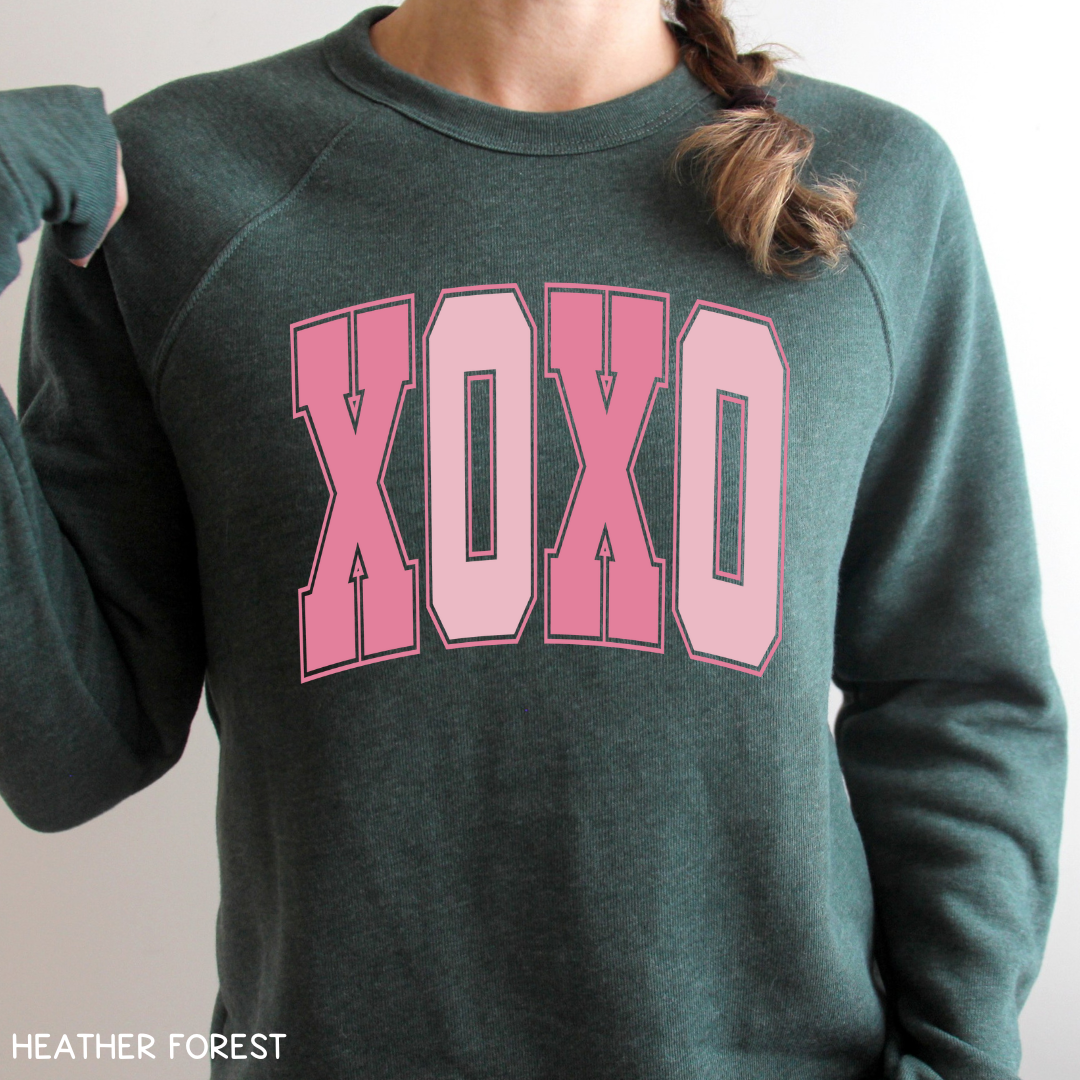 Valentines - XOXO - Adult Unisex Sweatshirt