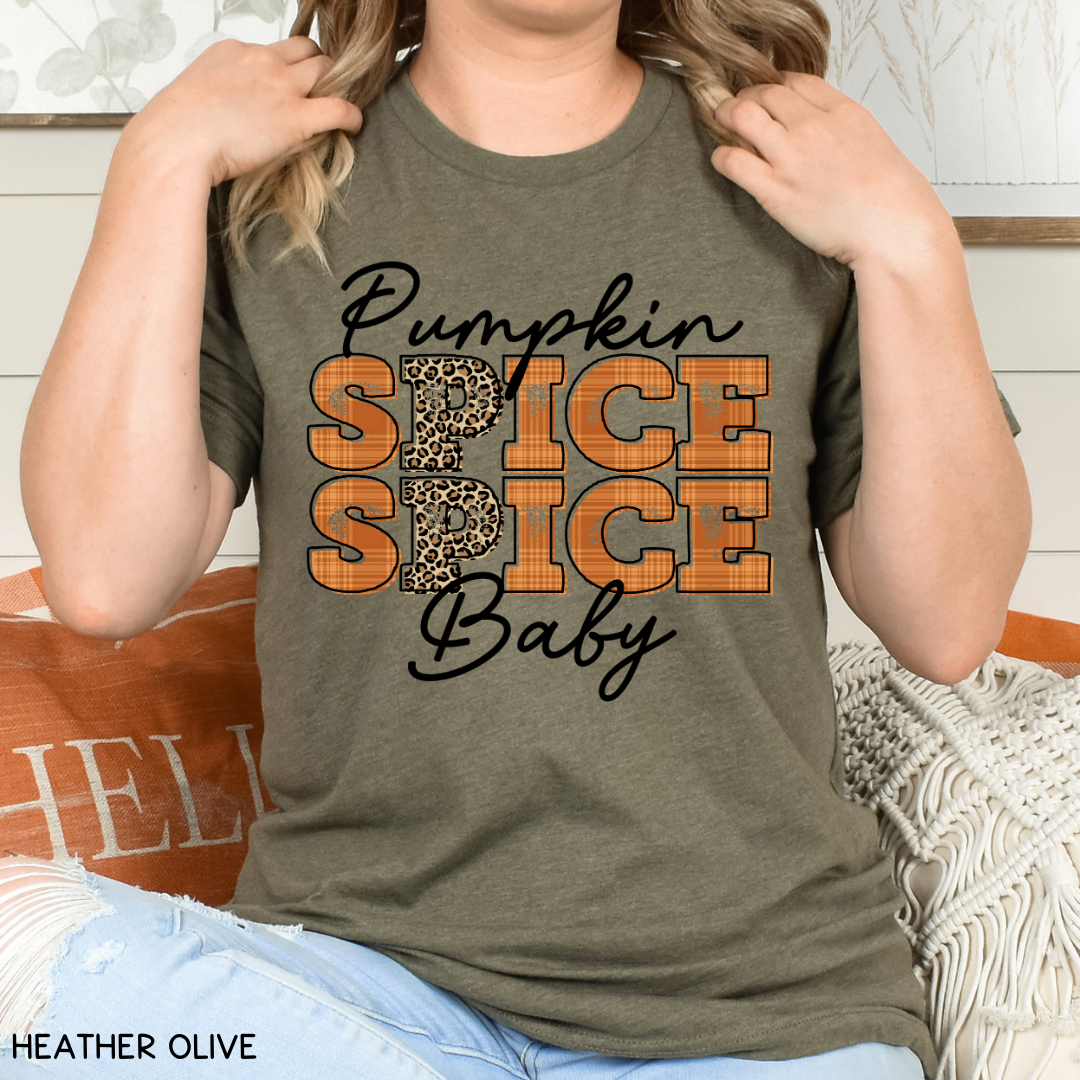 Fall - Adult Tee - Pumpkin Spice Spice Baby