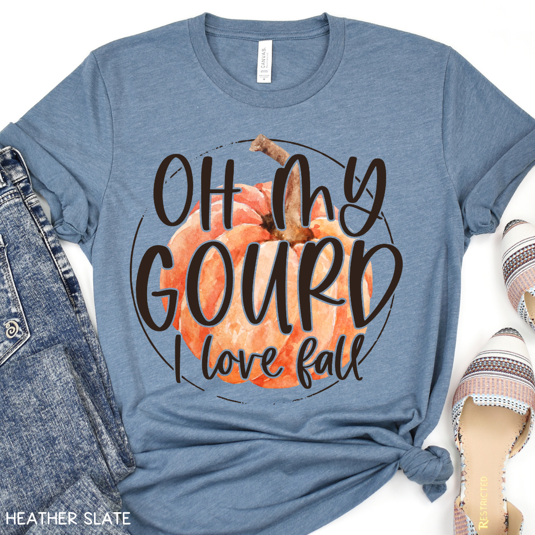 Fall - Adult Tee - Oh My Gourd