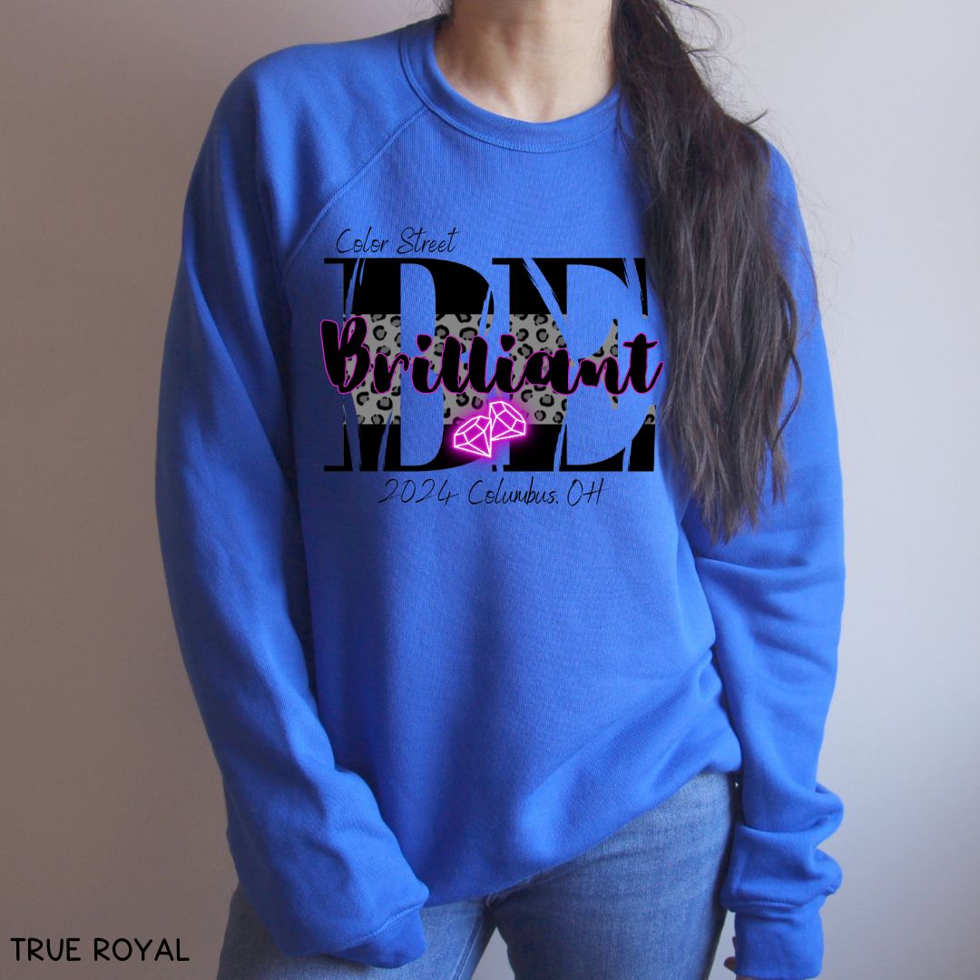 Be Brilliant 8 - Unisex Adult Crewneck Sweatshirt